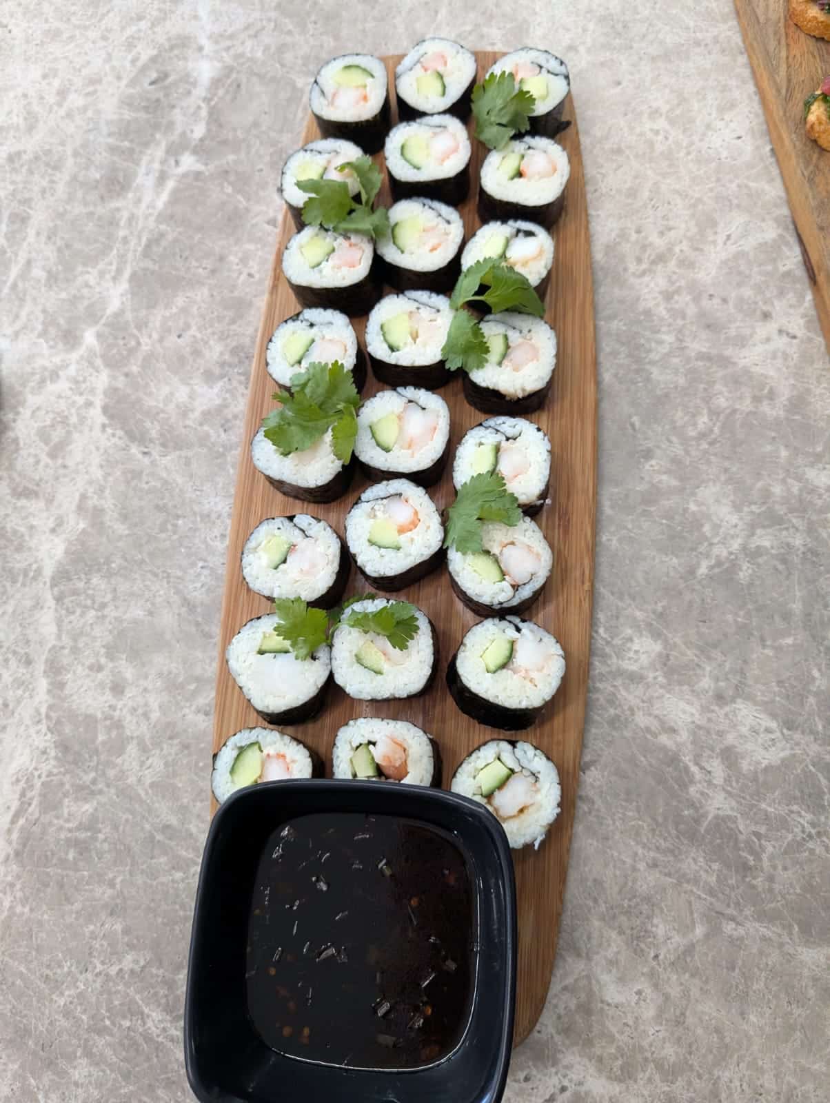 Cold_Canape_Sushu_Selection_Prawn_Catering_By_Chefs