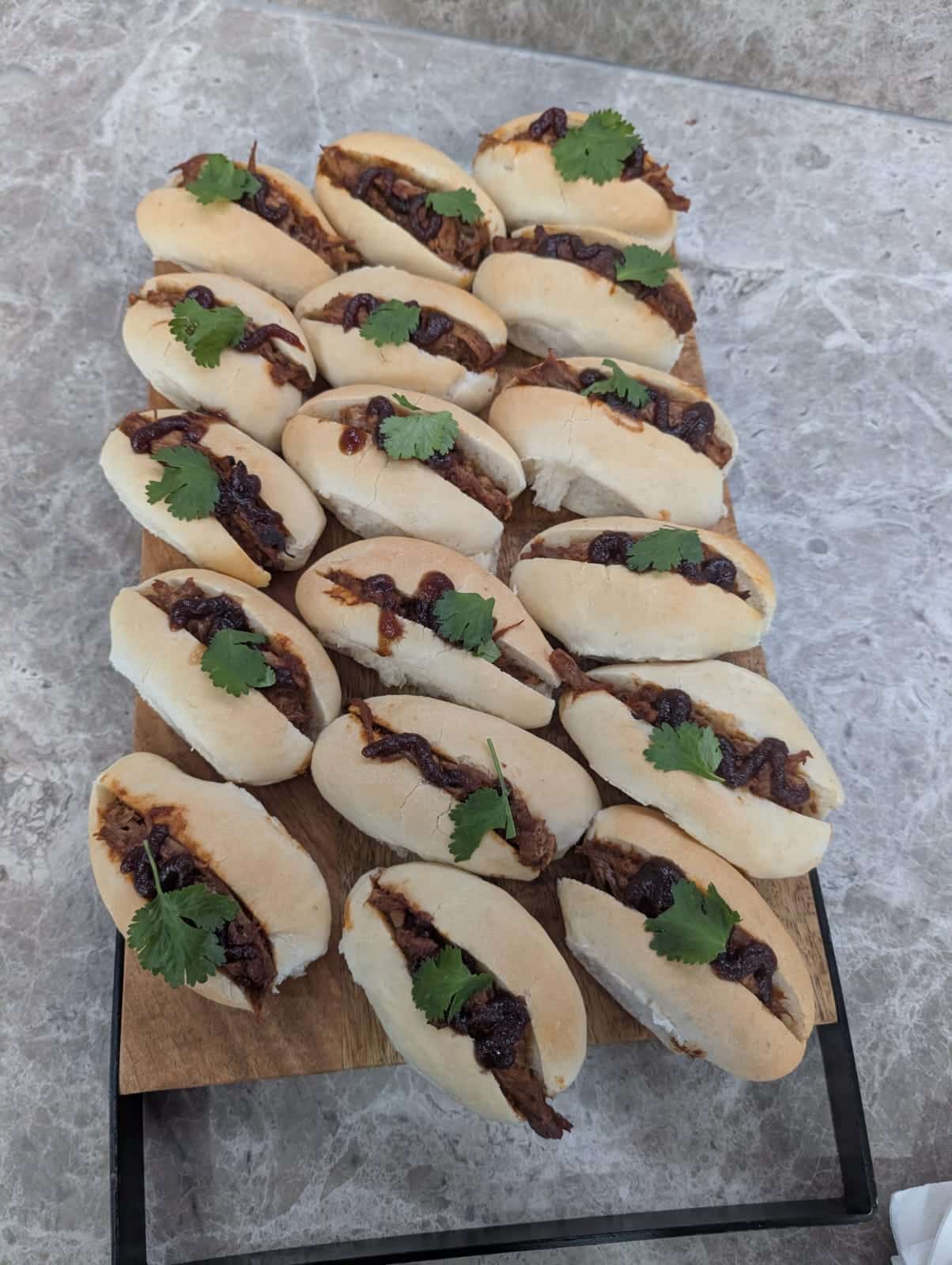 Pulled Pork Buns 2026_Hot_Canape__Catering_By_Chefs